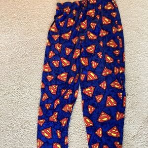 Superman pajama pants size 12